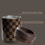 Autumn Checkers - Can Cooler (Standard)