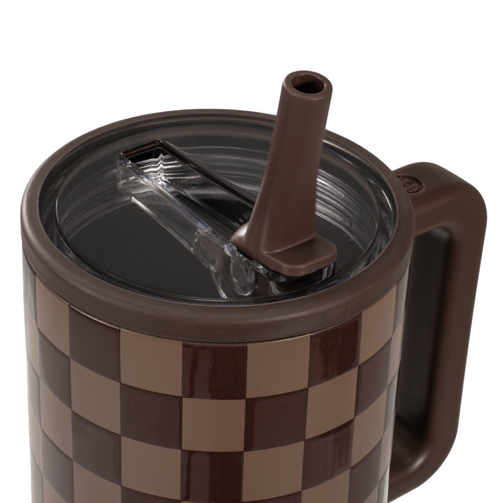 Autumn Checkers - Traveler (32oz)