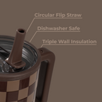 Autumn Checkers - Traveler (32oz)